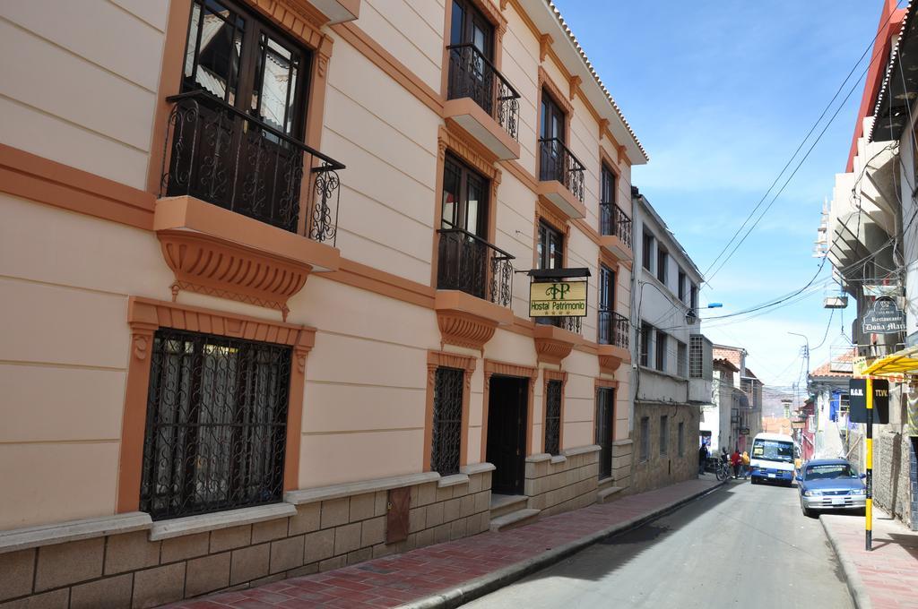 Hostal Patrimonio - Potosí المظهر الخارجي الصورة